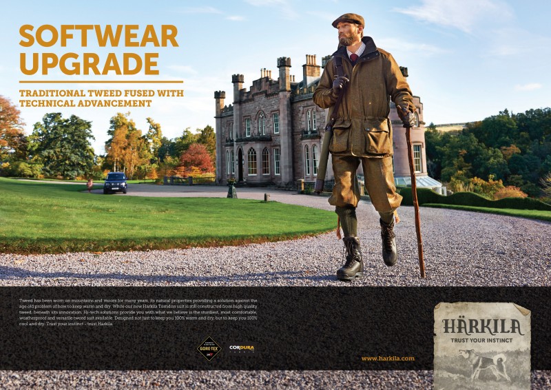 Harkila softwear upgrade advert