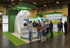 FInished Stand with Visitors