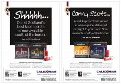 Caledonian Cartridges Branding Advert advertising on page print campaign