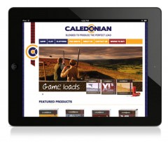 Caledonian Cartridges Branding Website