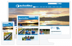 Garbolino UK Drupal website development - responsive for mobile devices