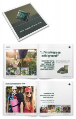 The Original Muck Boot Company, strategic marketing, brochure, brand book