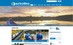 Garbolino website - home page