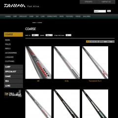 Daiwa Sports Ltd Website